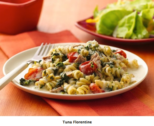 tuna florentine